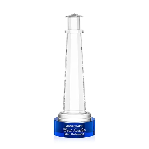 Lighthouse Award on Stanrich Base - Blue... from ASI 84592 St Regis Group / St Regis