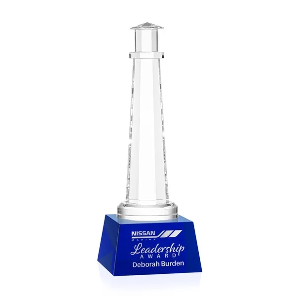 Lighthouse Award on Robson Base - Blue... from ASI 84592 St Regis Group / St Regis