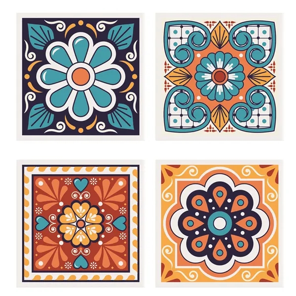 This set of 4 square coasters is made of absorbent dolomite... from ASI 90807 Tekweld