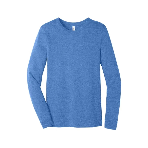 BELLA+CANVAS Unisex Heather CVC Long Sleeve Tee... from ASI 84863 SanMar