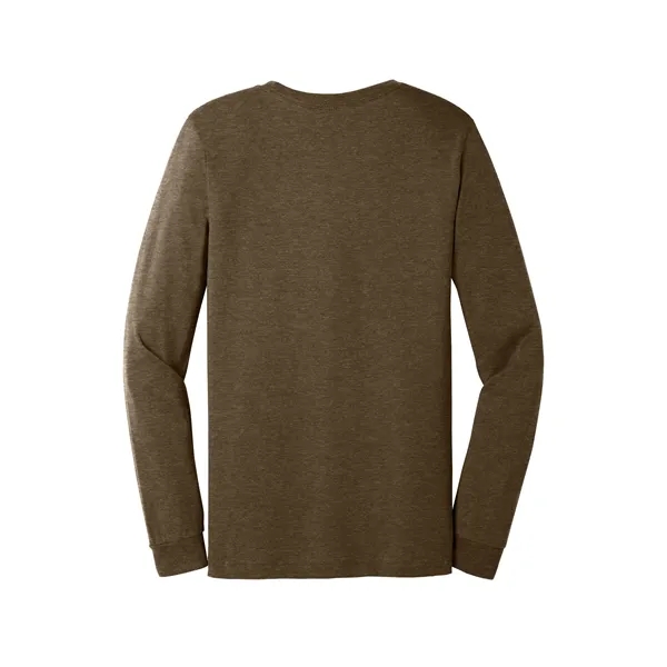 BELLA+CANVAS Unisex Heather CVC Long Sleeve Tee... from ASI 84863 SanMar