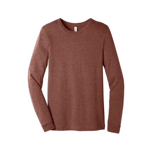 BELLA+CANVAS Unisex Heather CVC Long Sleeve Tee... from ASI 84863 SanMar