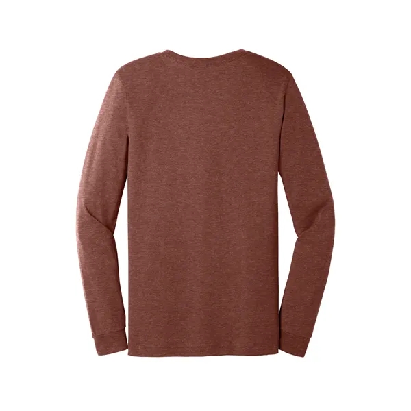 BELLA+CANVAS Unisex Heather CVC Long Sleeve Tee... from ASI 84863 SanMar