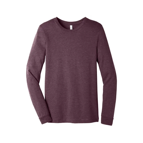 BELLA+CANVAS Unisex Heather CVC Long Sleeve Tee... from ASI 84863 SanMar