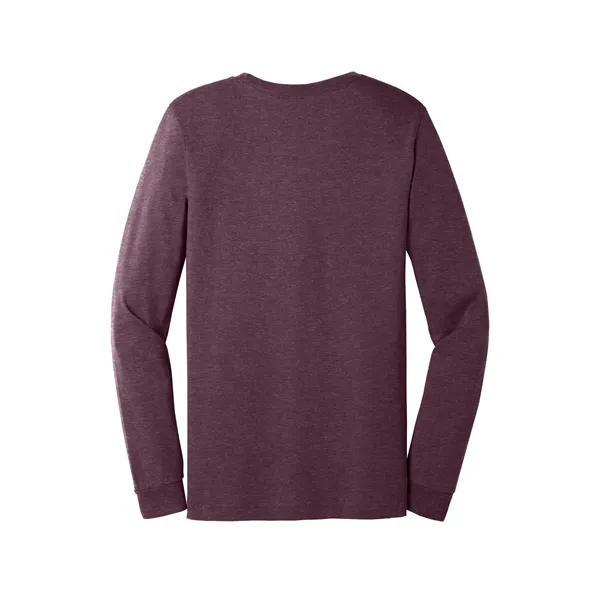 BELLA+CANVAS Unisex Heather CVC Long Sleeve Tee... from ASI 84863 SanMar