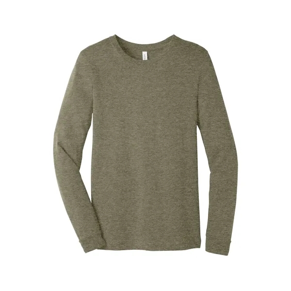 BELLA+CANVAS Unisex Heather CVC Long Sleeve Tee... from ASI 84863 SanMar