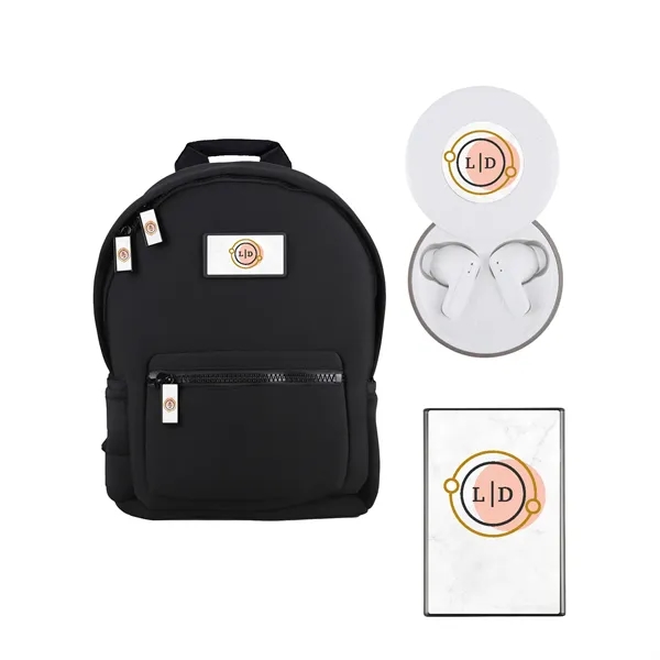 Style meets tech! Soho Elizabeth Small Backpack, Slim Wireless Power Bank,... from ASI 61966 HPG / OrigAudio