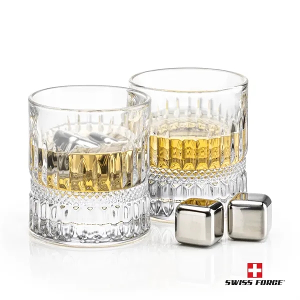 Swiss Force® S/S Ice Cubes & 2 Hathaway OTR... from ASI 84592 St Regis Group