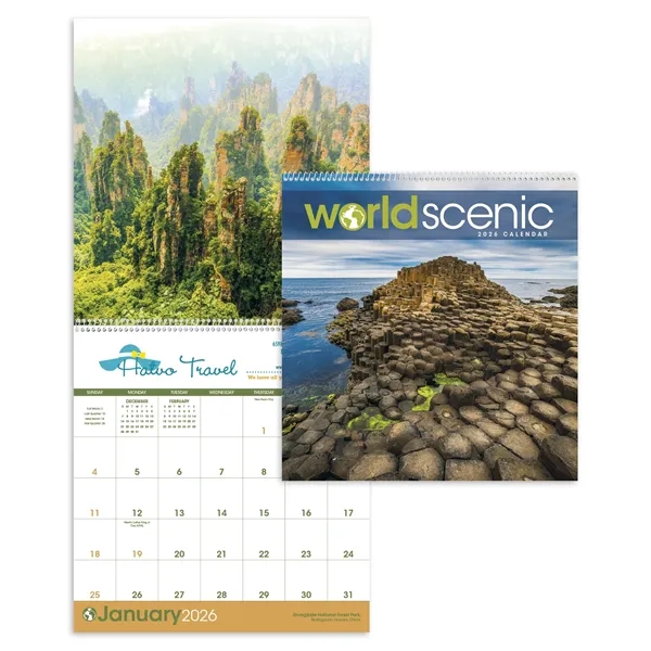 World Scenic... from ASI 40480 Koozie Group / Norwood Triumph Calendar