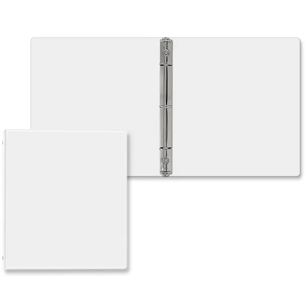 1/2" Round three ring binder made of vinyl that accommodates a... from ASI 54040 Fey Promo / Fey Binders and Organization Solutions