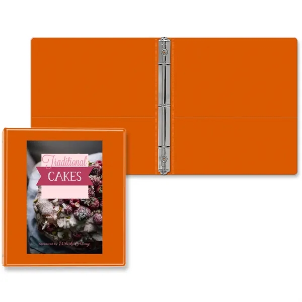 1/2" Round three ring junior binder made of vinyl with front... from ASI 54040 Fey Promo / Fey Binders and Organization Solutions