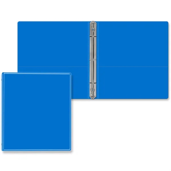 1/2" Round three ring junior binder made of vinyl with front... from ASI 54040 Fey Promo / Fey Binders and Organization Solutions