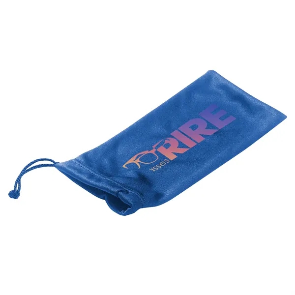 Microfiber pouch with drawstring is great for sunglass storage.... from ASI 61125 Hit Promotional Products / Hit®