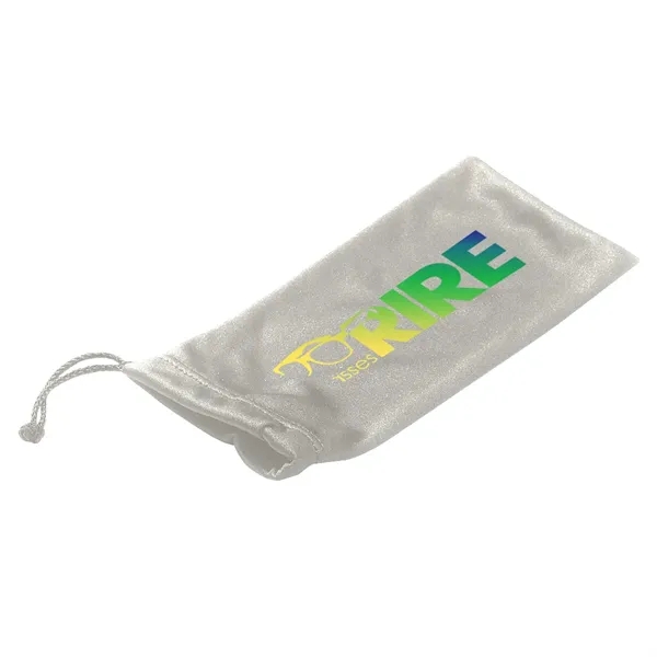 Microfiber pouch with drawstring is great for sunglass storage.... from ASI 61125 Hit Promotional Products / Hit®