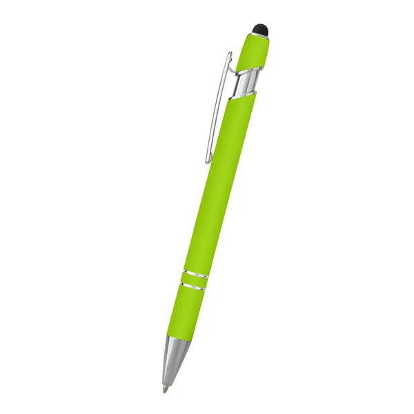 Aluminum ballpoint pen with stylus on top.... from ASI 61125 Hit Promotional Products / Hit®