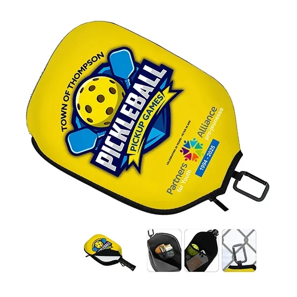 12" x 8 1/2" x 1/2" neoprene and polyester pickleball paddle... from ASI 62660 Innovation Line