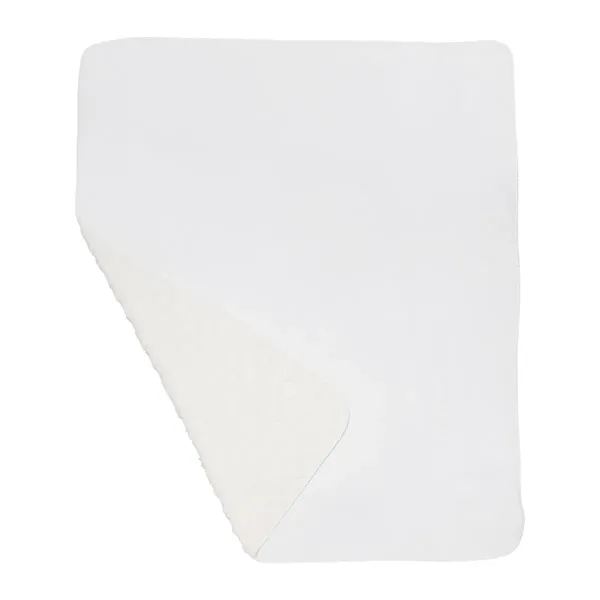 50" x 60" blanket with a super-soft cloud knit front and... from ASI 61125 Hit Promotional Products / Hit®