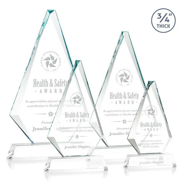 Starfire triangle top award on an optical base.... from ASI 84592 St Regis Group / St Regis