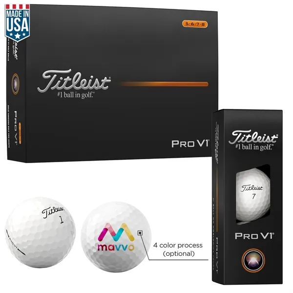 Golf balls with imprint options.... from ASI 57653 Gold Bond