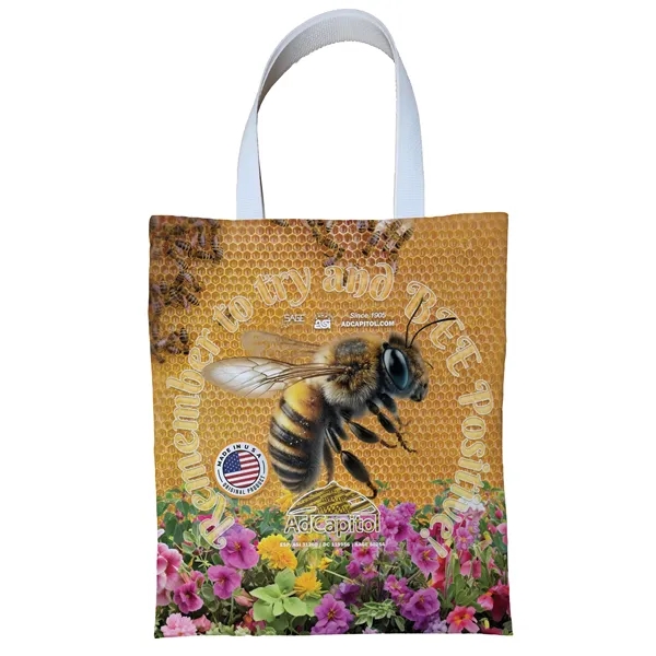 Sublimated tote bag measuring 14 inches wide by 16 inches tall.... from ASI 31260 AdCapitol