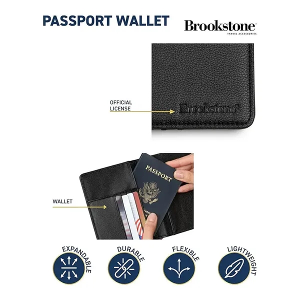 RFID-Blocking Travel Wallet Passport Cover Case; Distinctive, innovative, and quality products... from ASI 61005 Hirsch Gift Inc