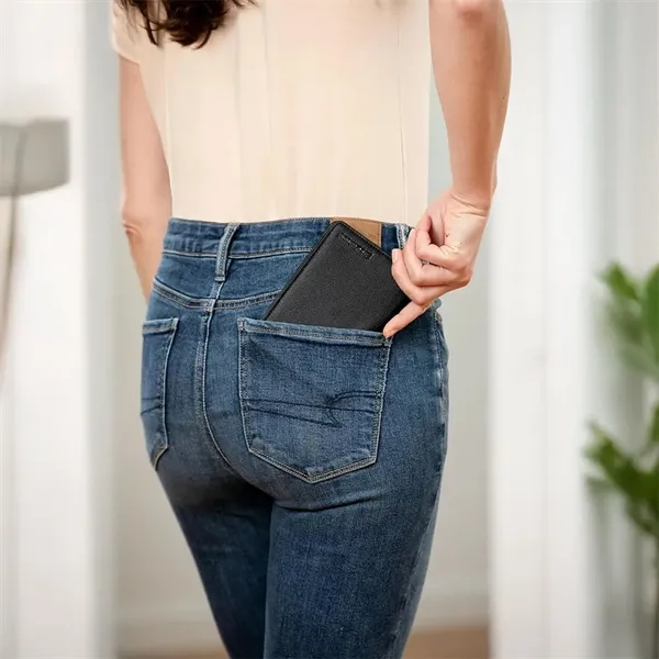 RFID-Blocking Travel Wallet Passport Cover Case; Distinctive, innovative, and quality products... from ASI 61005 Hirsch Gift Inc