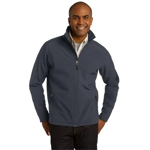 Port Authority® Tall Core Soft Shell Jacket... from ASI 57371 Eyevertising
