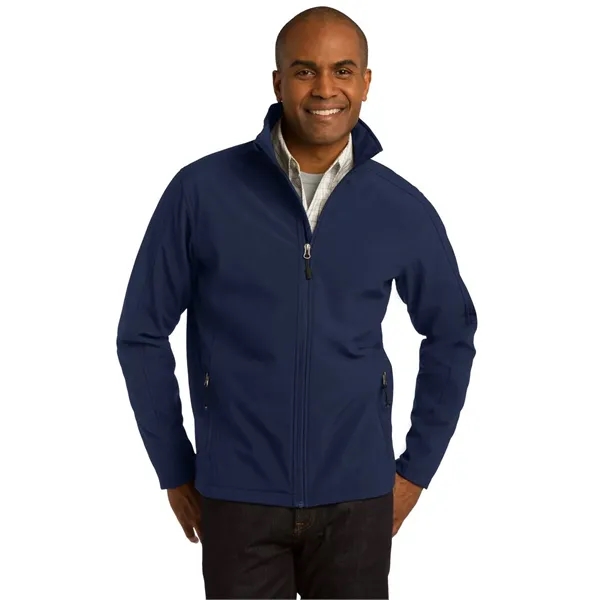 Port Authority® Tall Core Soft Shell Jacket... from ASI 57371 Eyevertising