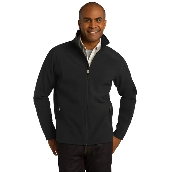Port Authority® Tall Core Soft Shell Jacket... from ASI 57371 Eyevertising