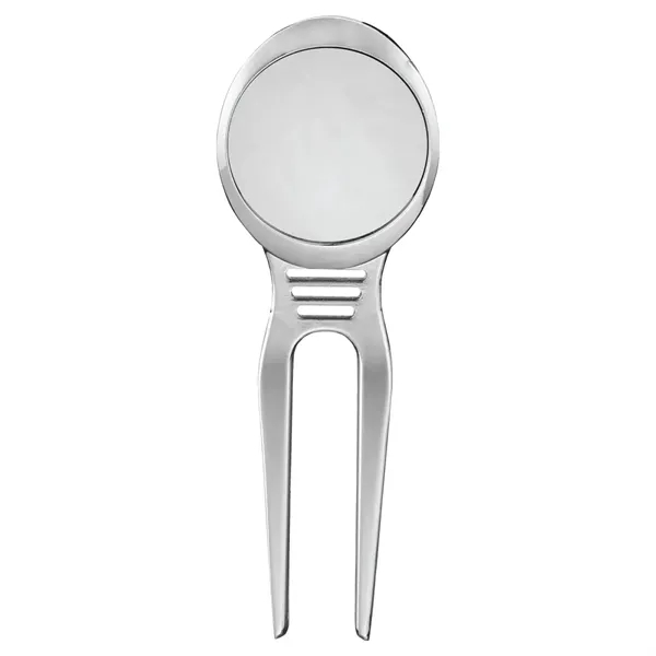 Heavy duty zinc golf divot fixer repair tool with 4 color... from ASI 57655 STOPNGO Line