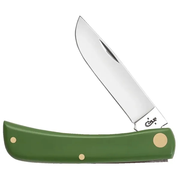 Smooth Green Synthetic Sod Buster® Jr. Knife with 1 stainless steel... from ASI 44260 WR Case & Sons Cutlery Co / Case(R)Knives