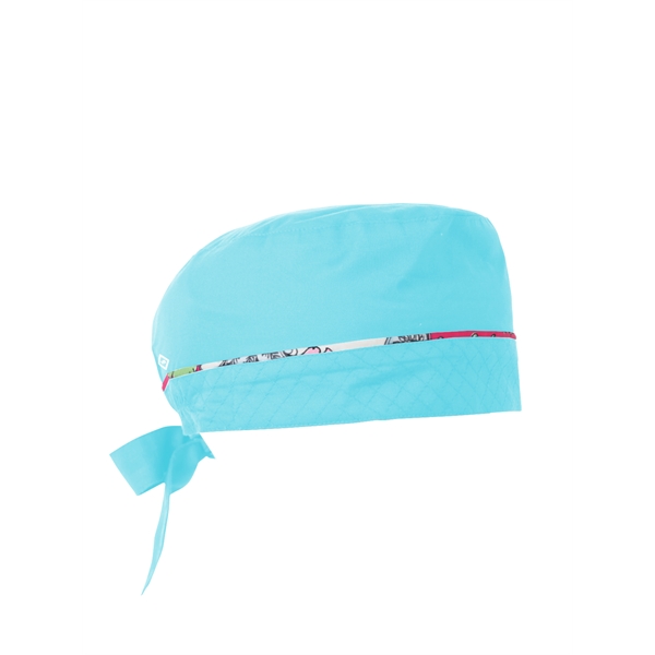 Vera Bradley Signature Tie Back Scrub Cap... from ASI 86018 Scrub Authority / WonderWink