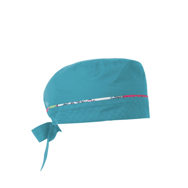 Vera Bradley Signature Tie Back Scrub Cap... from ASI 86018 Scrub Authority / WonderWink