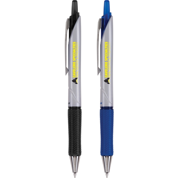 Ball point retractable pen, Medium point (1.0mm) with smear-resistant ink. Available... from ASI 78110 Pilot Corporation Of America / PILOT PEN