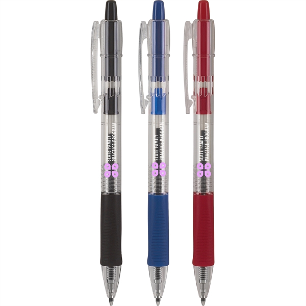Retractable Ball point pen. Medium point (1.0mm). Available in Black, Blue,... from ASI 78110 Pilot Corporation Of America / PILOT PEN