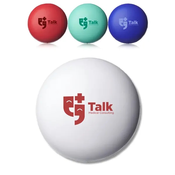 3.5" oval shaped PU foam stress ball.... from ASI 39552 BEL Promo
