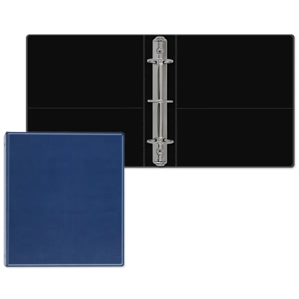 1" round three ring junior binder made of executive vinyl with... from ASI 54040 Fey Promo / Fey Binders and Organization Solutions