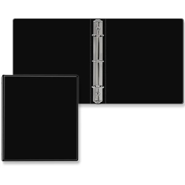 1" Round three ring binder made of vinyl that accommodates a... from ASI 54040 Fey Promo / Fey Binders and Organization Solutions