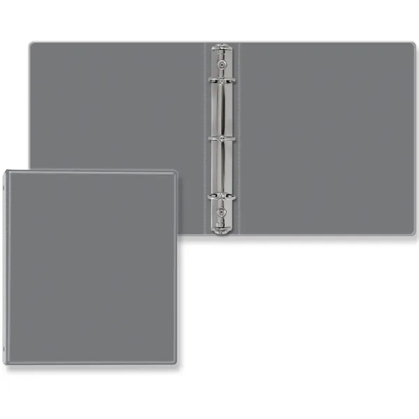 1" Round three ring binder made of vinyl that accommodates a... from ASI 54040 Fey Promo / Fey Binders and Organization Solutions
