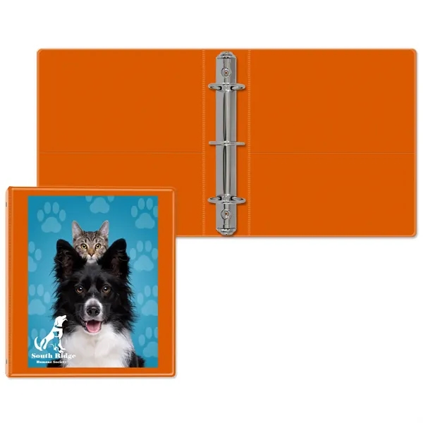 1 1/2" Round three ring junior binder made of vinyl with... from ASI 54040 Fey Promo / Fey Binders and Organization Solutions