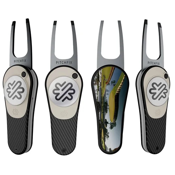 Pitchfix: The XL is a premium switchblade divot tool. Two customizable... from ASI 61966 HPG / BCG Creations HPG Gold