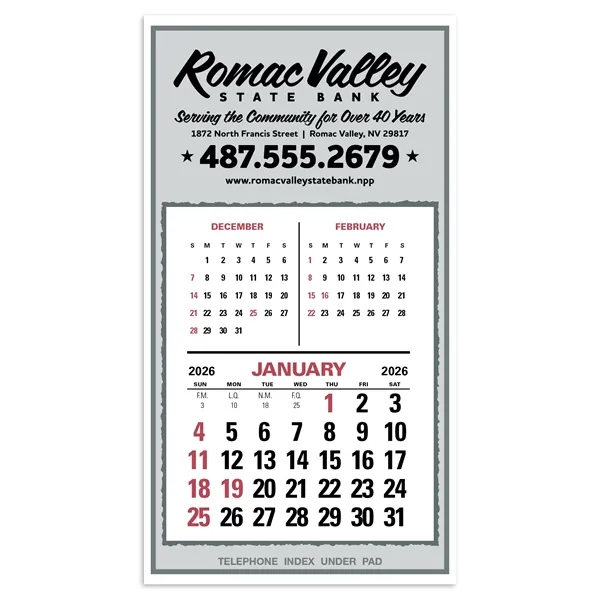 Statement Enclosure Calendar... from ASI 40480 Koozie Group