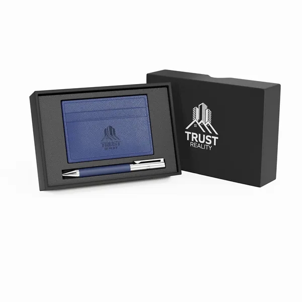 Kit Includes P526 2-PIECE GIFT BOX ST148 TOSCANO GENUINE LEATHER RFID... from ASI 88660 Spector & Co.