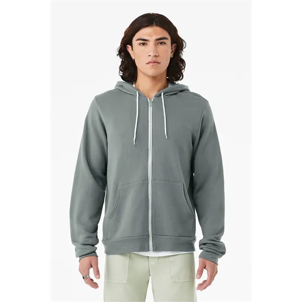 BELLA+CANVAS Unisex Sponge Fleece Full-Zip Hoodie.... from ASI 84863 SanMar
