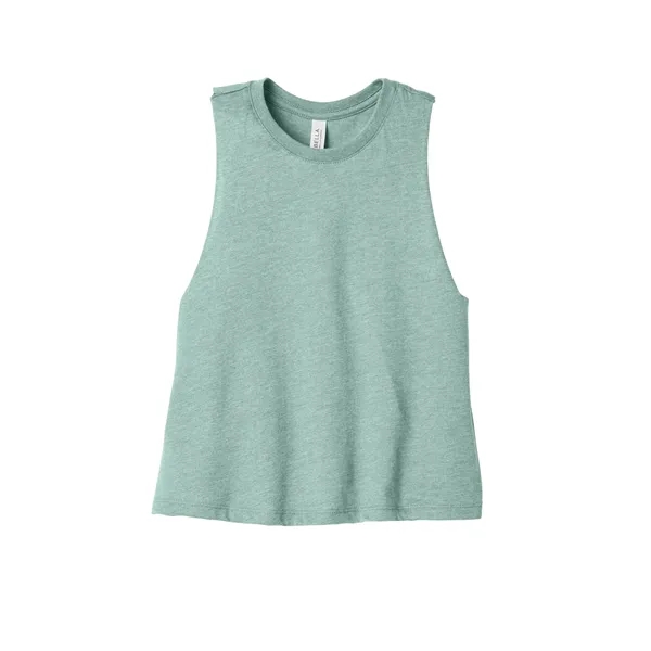 BELLA+CANVAS Women's Racerback Cropped Tank.... from ASI 84863 SanMar