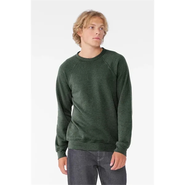 BELLA+CANVAS Unisex Sponge Fleece Raglan Sweatshirt.... from ASI 84863 SanMar