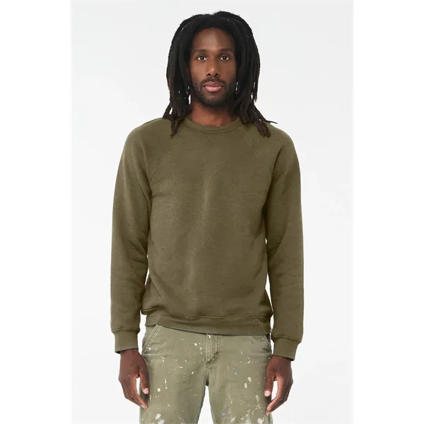 BELLA+CANVAS Unisex Sponge Fleece Raglan Sweatshirt.... from ASI 84863 SanMar