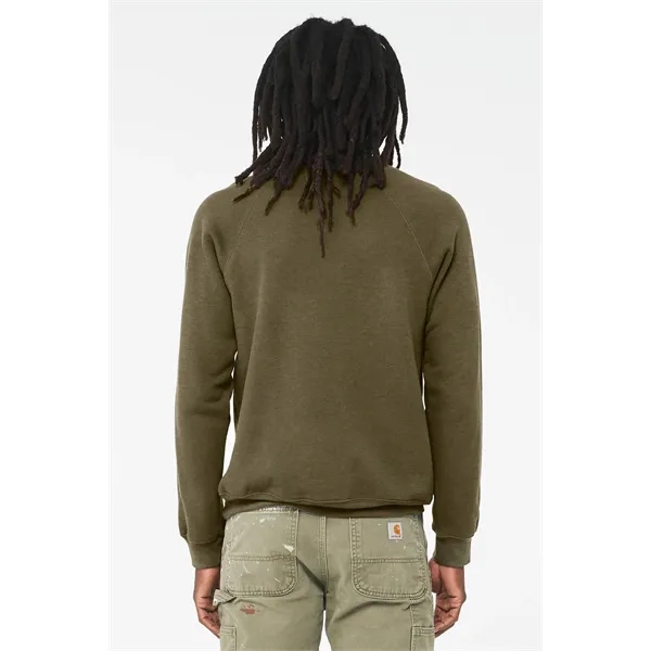 BELLA+CANVAS Unisex Sponge Fleece Raglan Sweatshirt.... from ASI 84863 SanMar