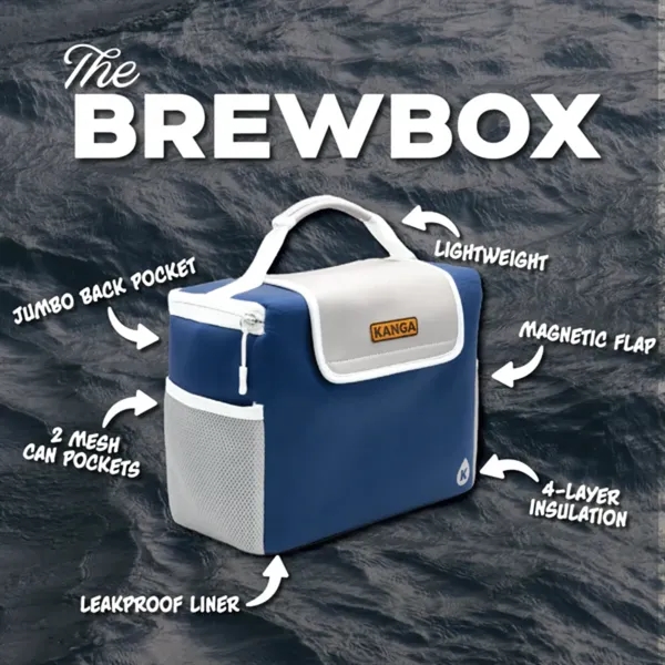 Kanga Cooler BrewBox Use it with ice (cold for up to... from ASI 72657 Active Life Promo / Active Life