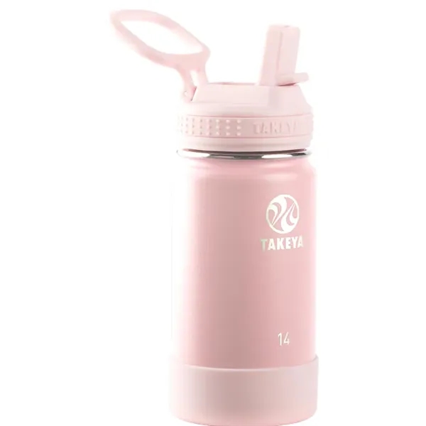 14oz Actives Kids Water Bottle With Straw Lid perfect for young... from ASI 72657 Active Life Promo / Active Life